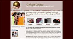 Desktop Screenshot of goldenchoice.co.uk